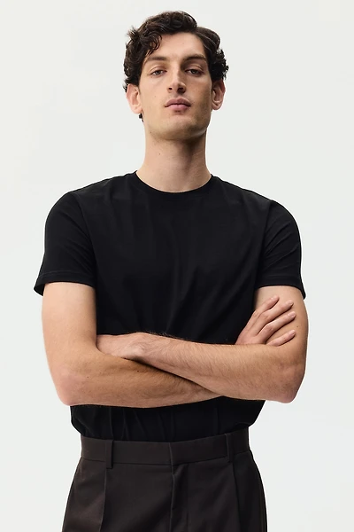 Slim Fit Pima Cotton T-shirt