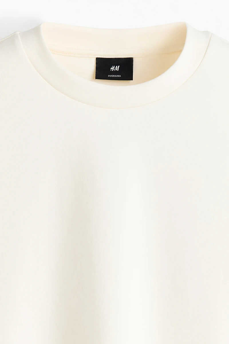 T-shirt ample en scuba