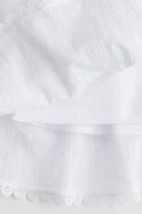 Tiered Cotton Skort