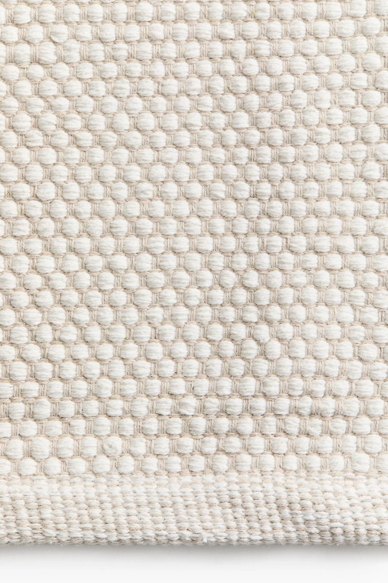 Textured Cotton Rug