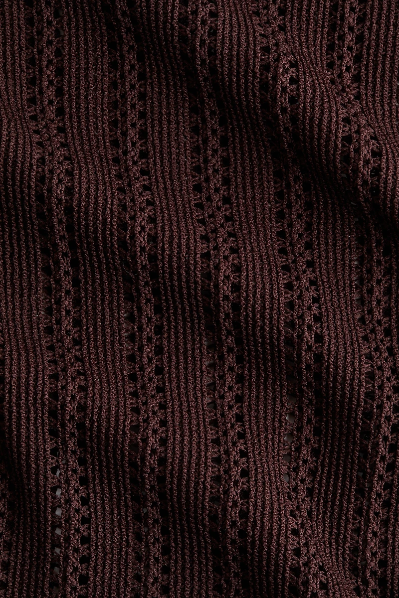 Pointelle-Knit Beach Pants