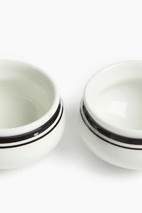 2-Pack Small Porcelain Bowls