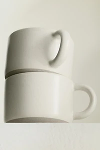 2-Pack Reactive-Glaze Stoneware Mugs