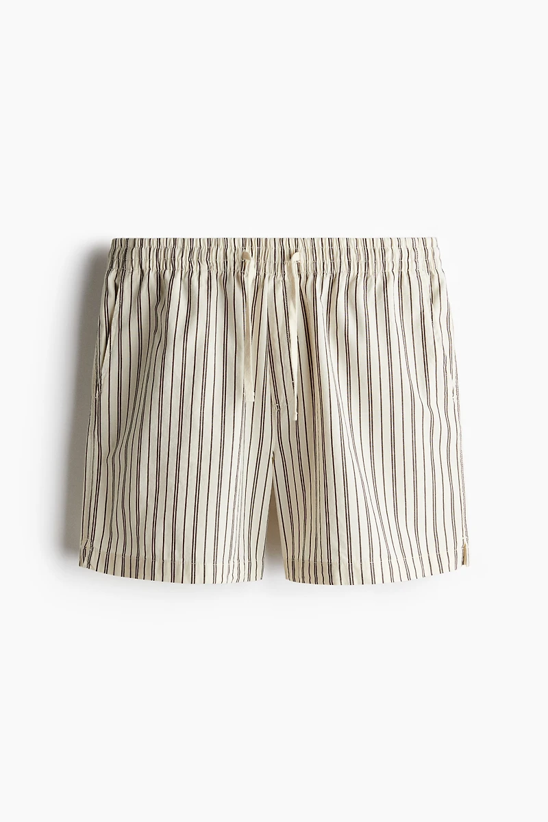 Cotton Pajama Shirt and Shorts