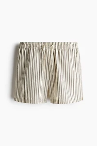 Cotton Pajama Shirt and Shorts