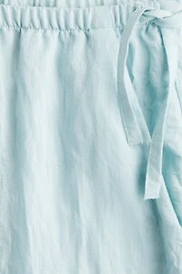Pantalon avec détails à nouer