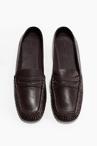 Leather Loafers