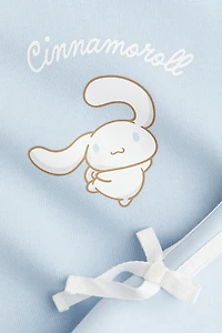 Oversized Sweatshirt with Printed Motif