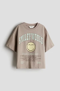 Printed Cotton T-Shirt