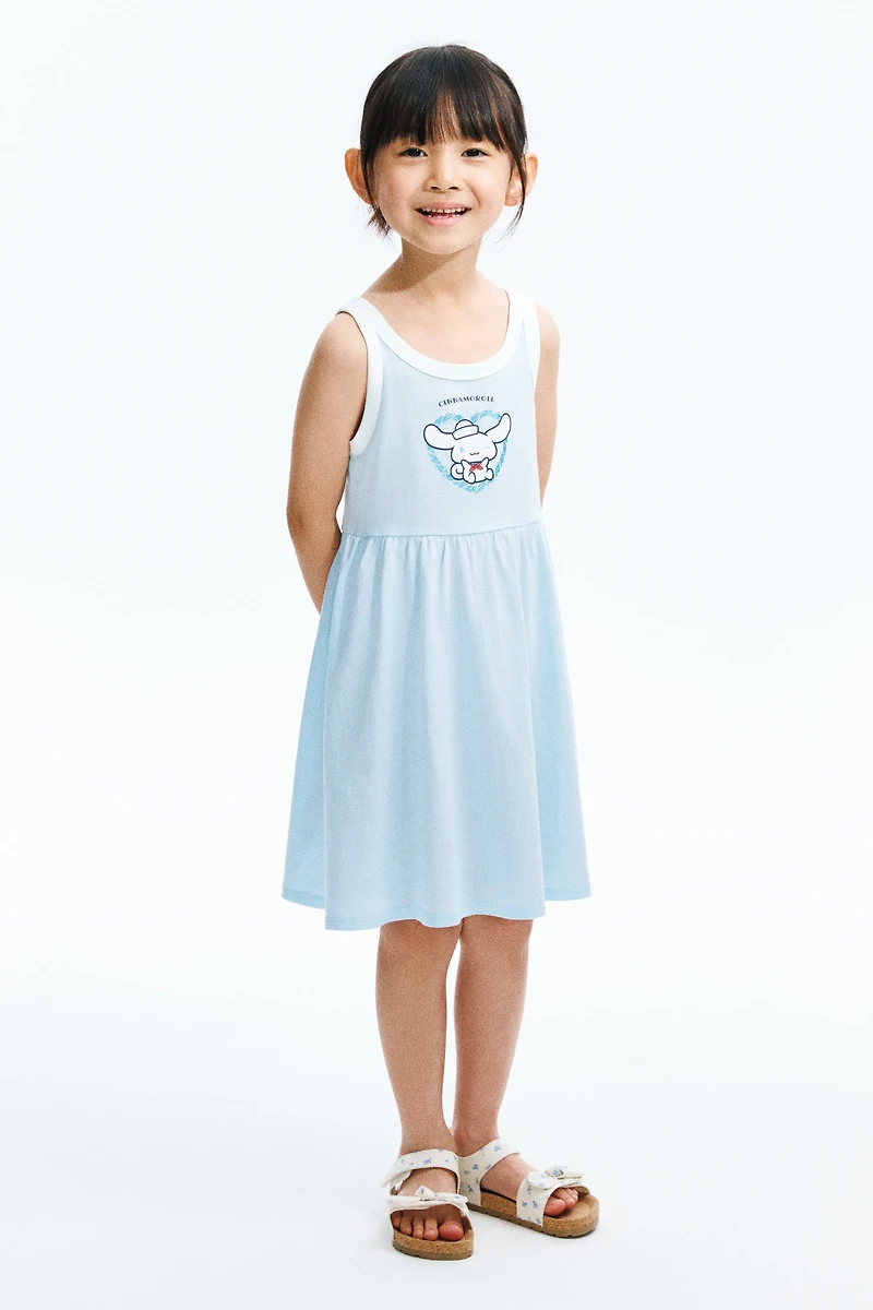 Printed Cotton Dress