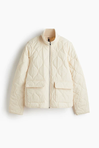 Veste grande taille matelassée