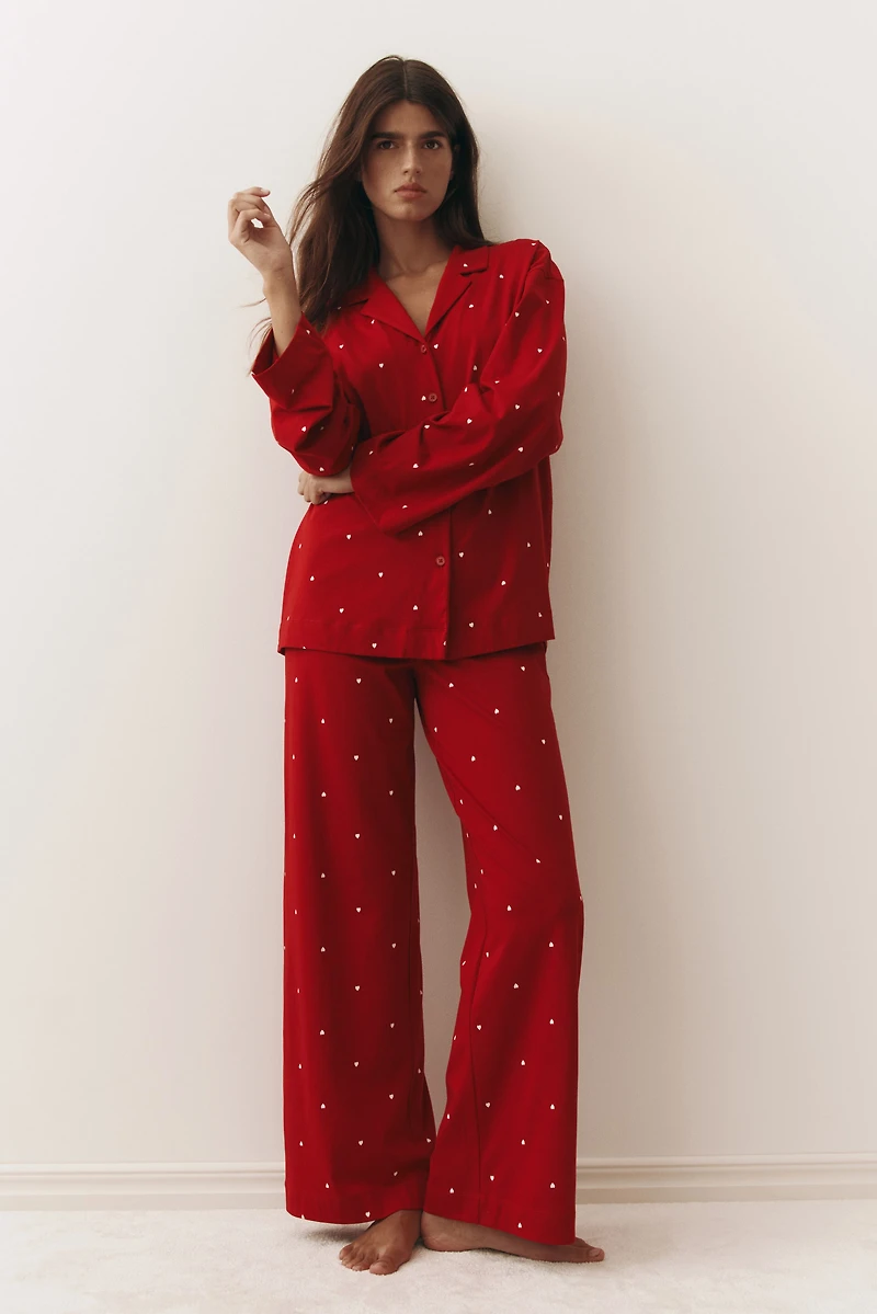 Printed Cotton Pajamas