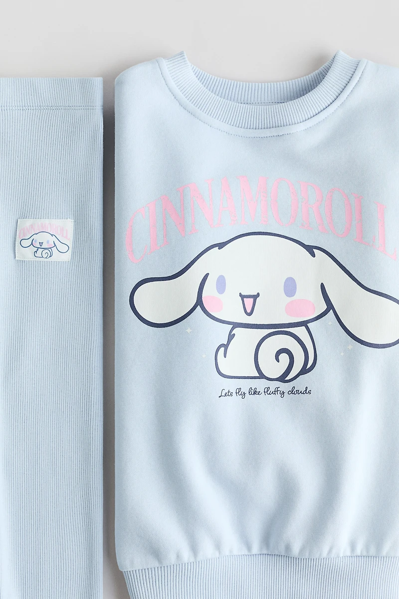 Ensemble 2 pièces avec chandail et legging