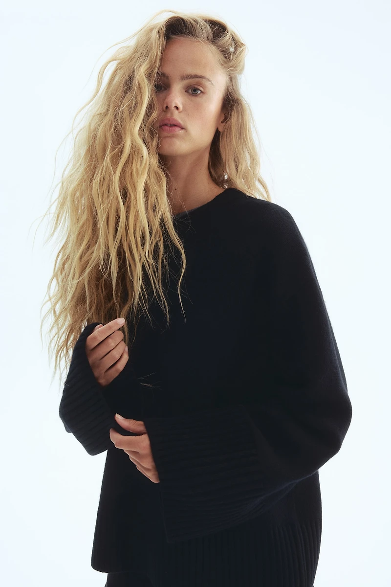 Cashmere-Blend Sweater