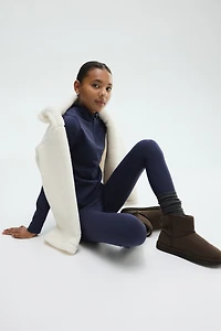 Fleece-Lined Sports Leggings with SoftMove™