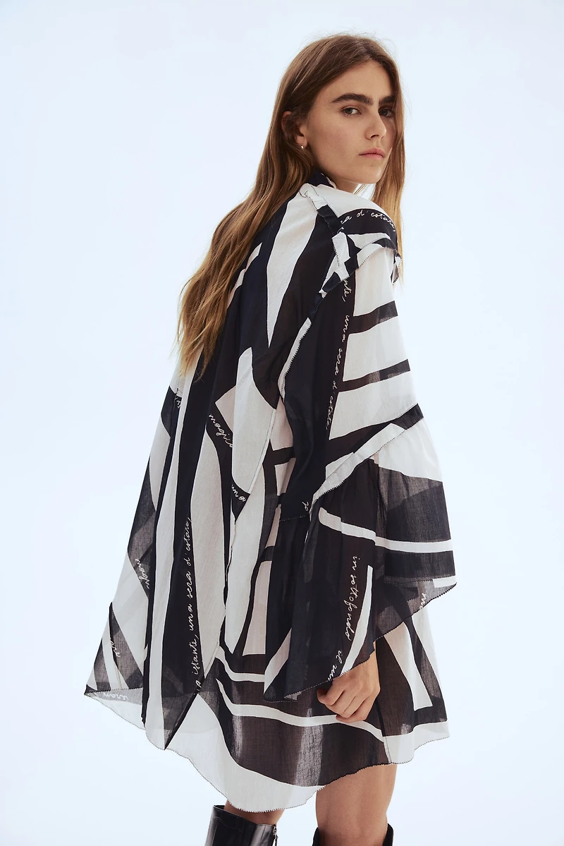 Loose-Fit Cotton Dress