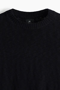 Regular-Fit Rolled Edge Sweater