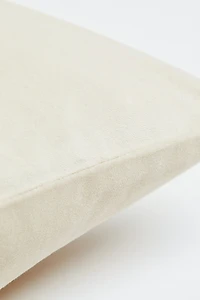 Housse de coussin en velours