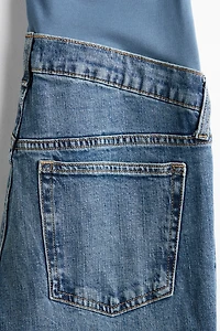 MAMA Slim Straight High Waist Jeans