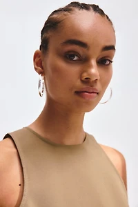 Dress with Flared Skirt