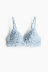 Padded Soft-Cup Lace Bra