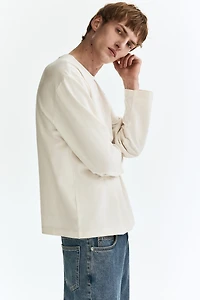 Loose-Fit Long-Sleeved T-Shirt