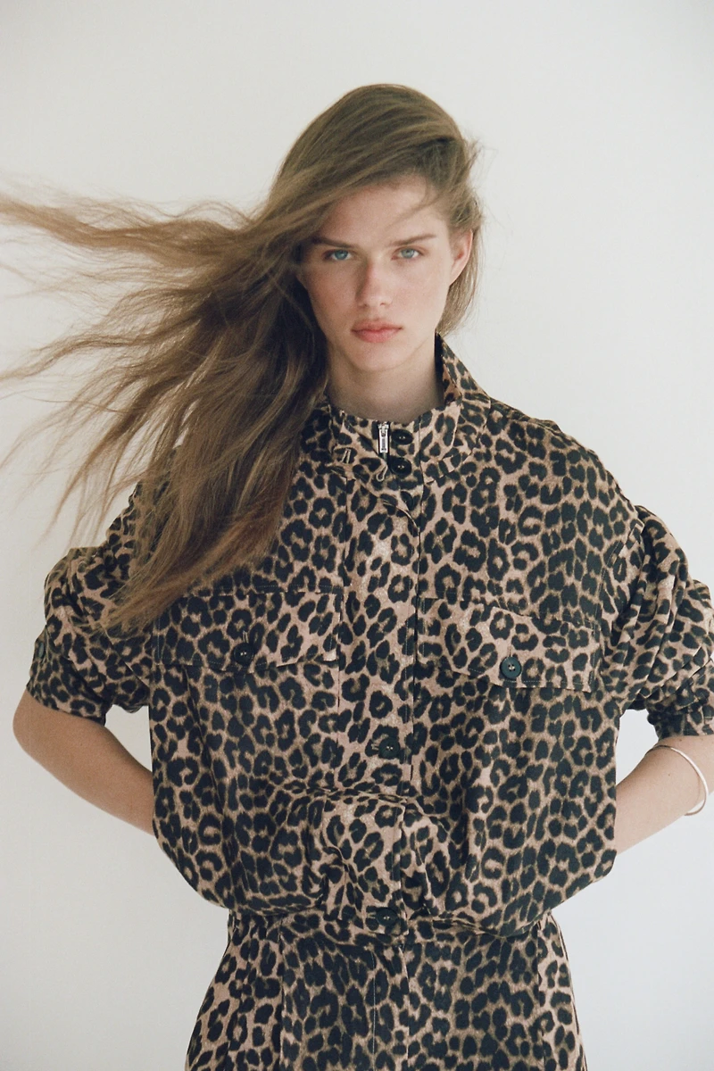 Bubble-Hem Jacket