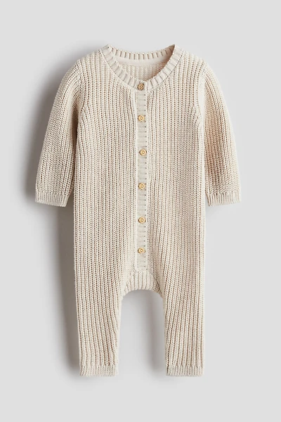 Cotton-Knit Jumpsuit