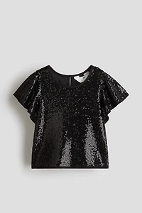 Haut à sequins