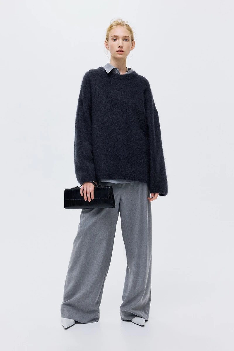 Oversized Mohair-Blend Sweater