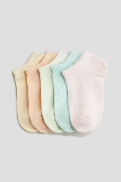 Lot de 5 paires bas invisibles