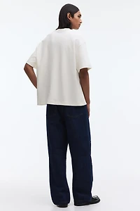 Loose-Fit Interlock T-Shirt