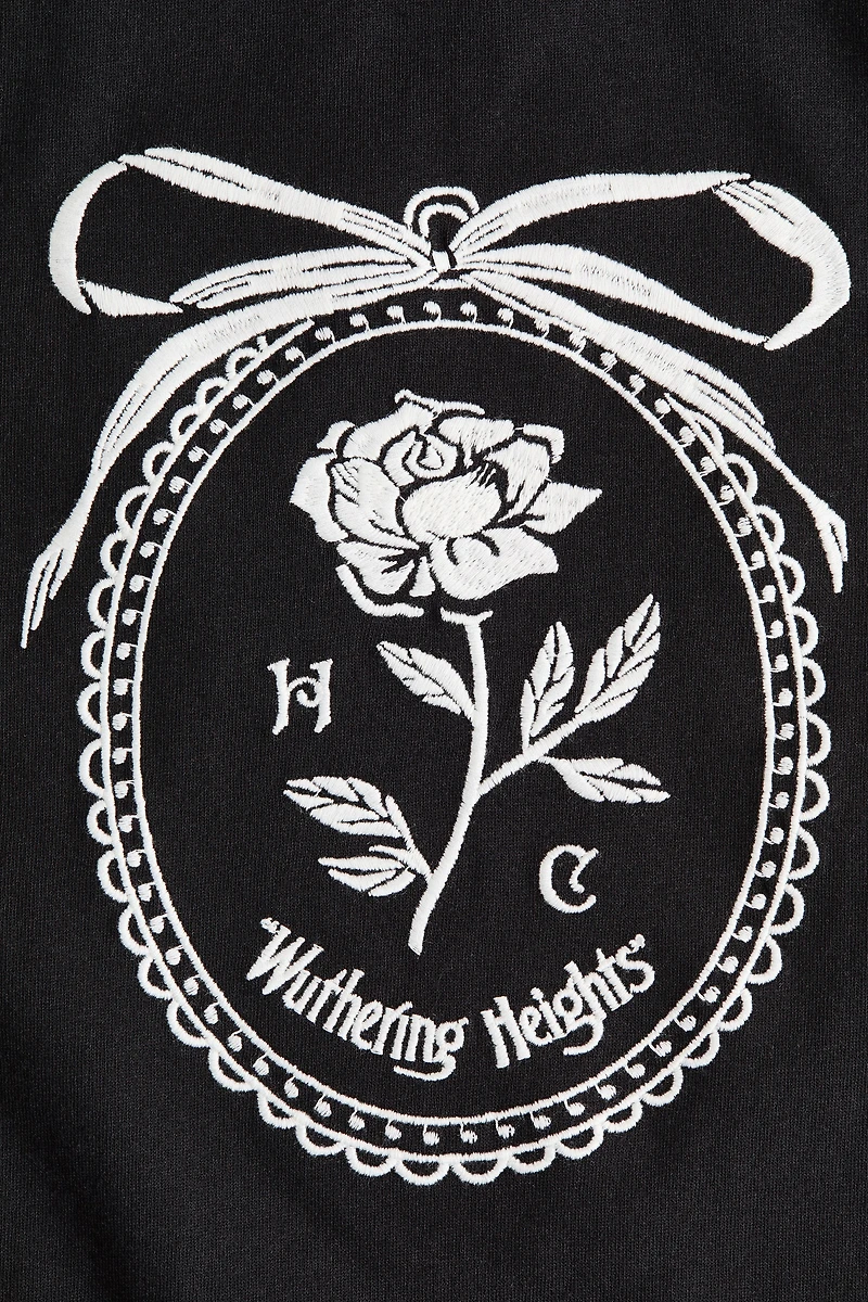 Embroidered-Detail T-Shirt