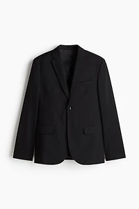 Slim-Fit Single-Breasted Jacket