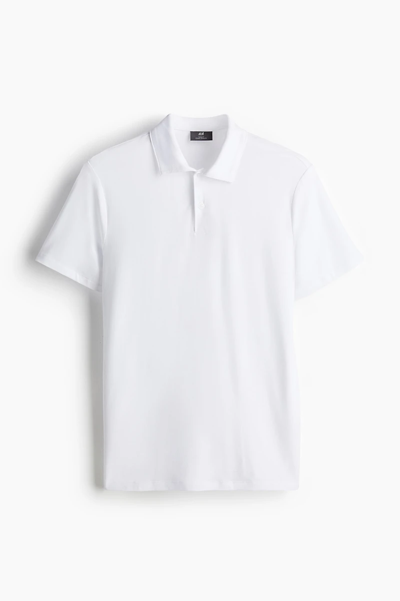 Slim Fit Lyocell Polo Shirt
