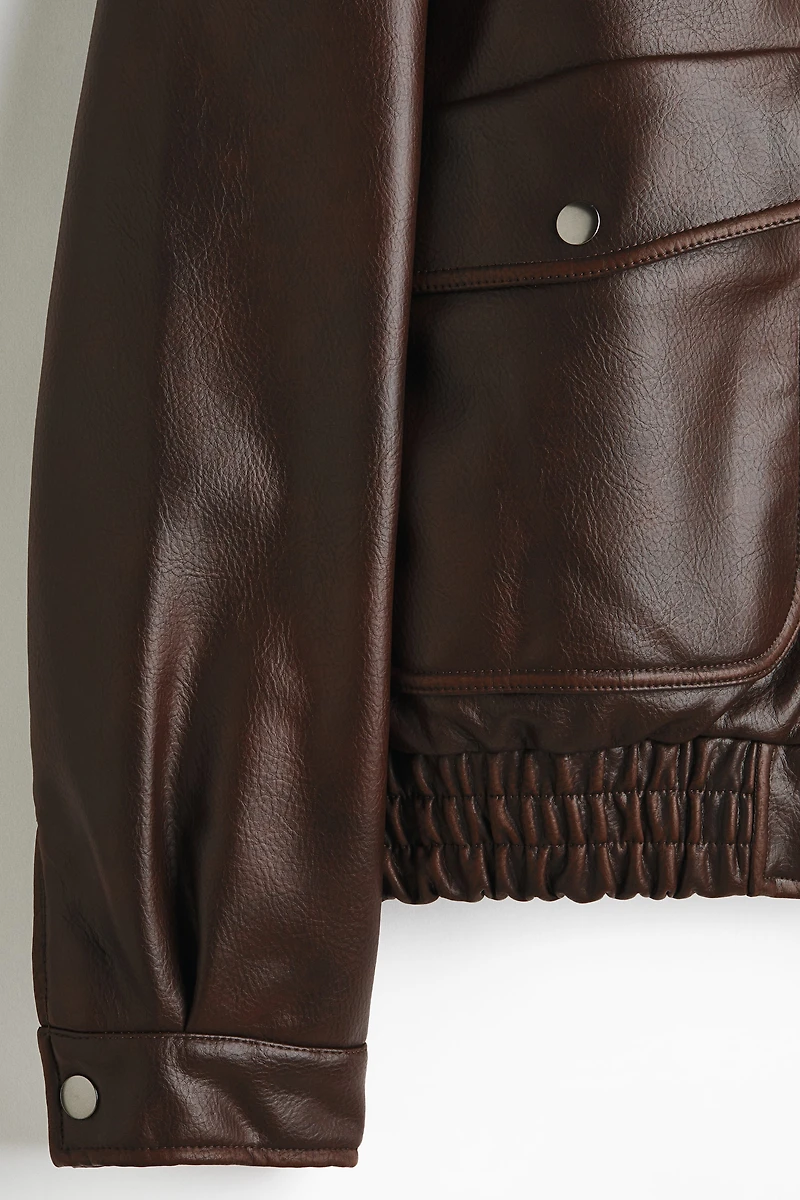 Padded Aviator Jacket