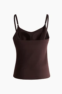 MAMA Padded-Cup Nursing Camisole Top