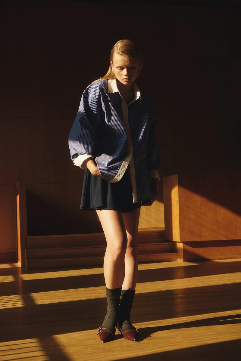 Oversized Poplin Shirt