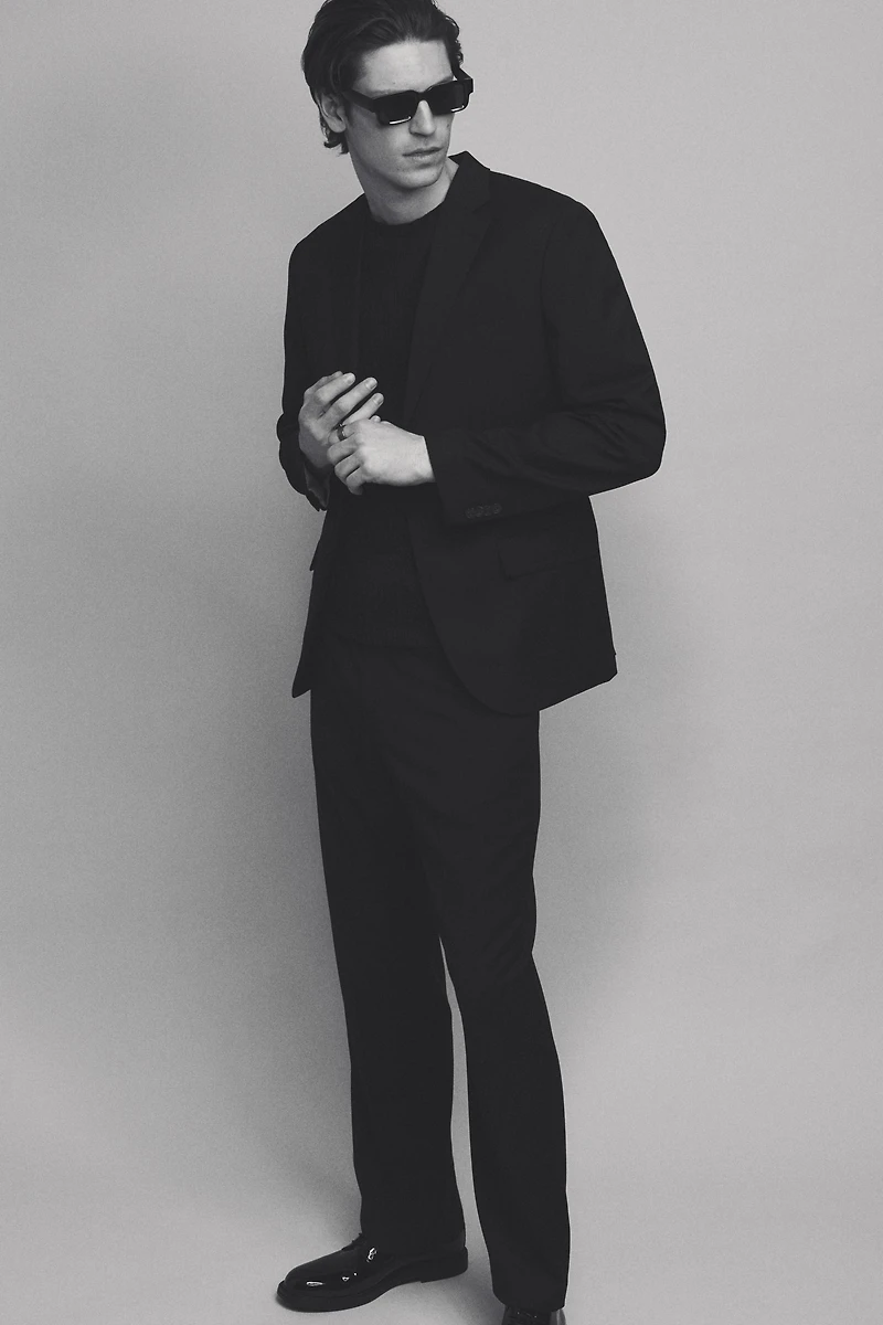 Regular-Fit Suit Pants
