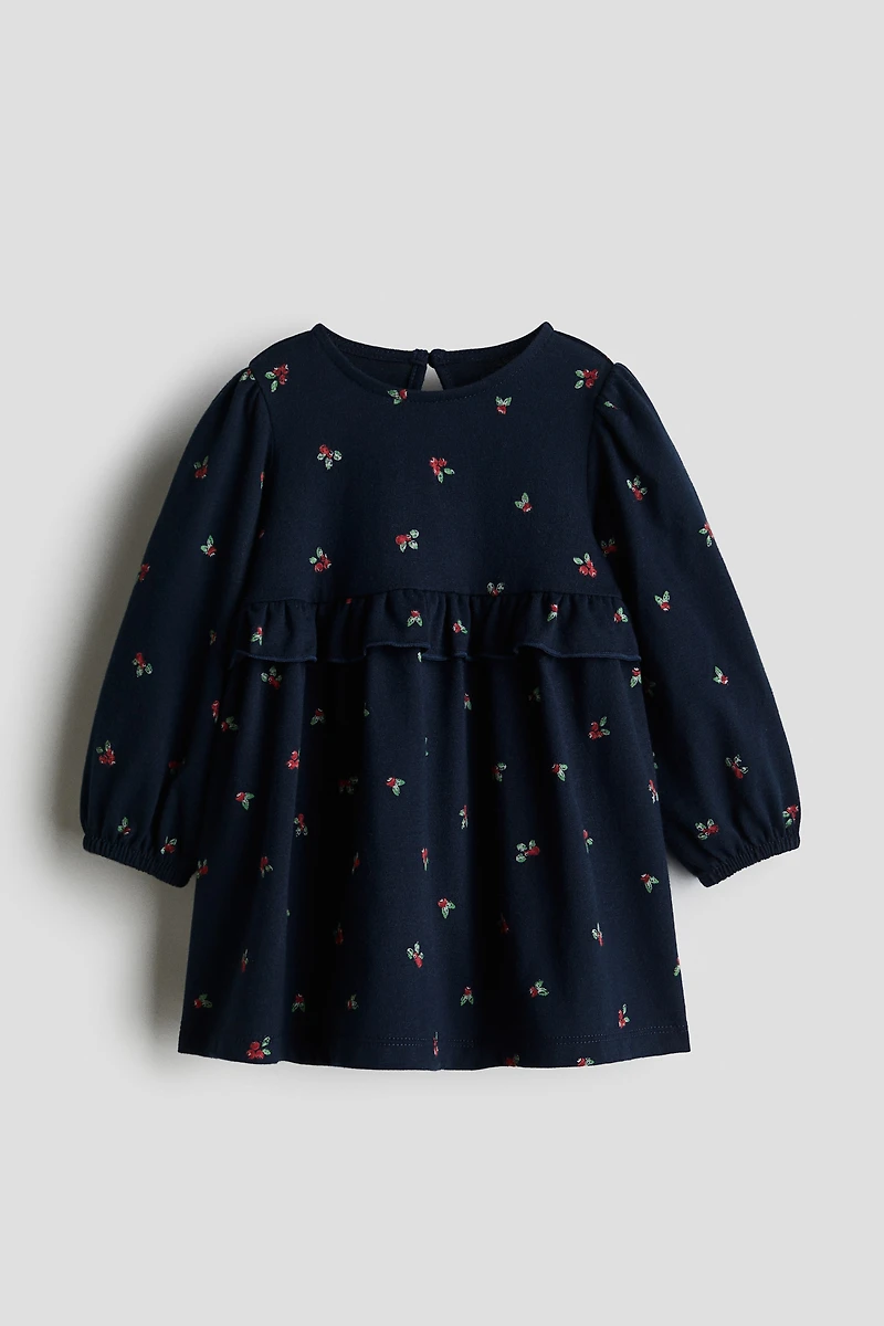 Robe en coton imprimé