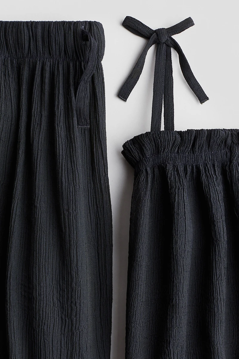 2-Piece Crinkled Set