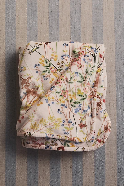 Patterned Velour Blanket