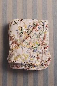 Couverture en velours à motif
