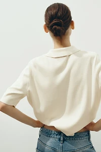 Cardigan with Collar