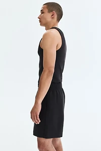 Relaxed-Fit Interlock Shorts