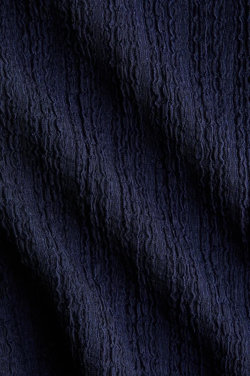 Textured Jersey Drawstring Pants