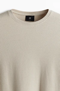 T-shirt Coupe Amincie en jersey gaufré