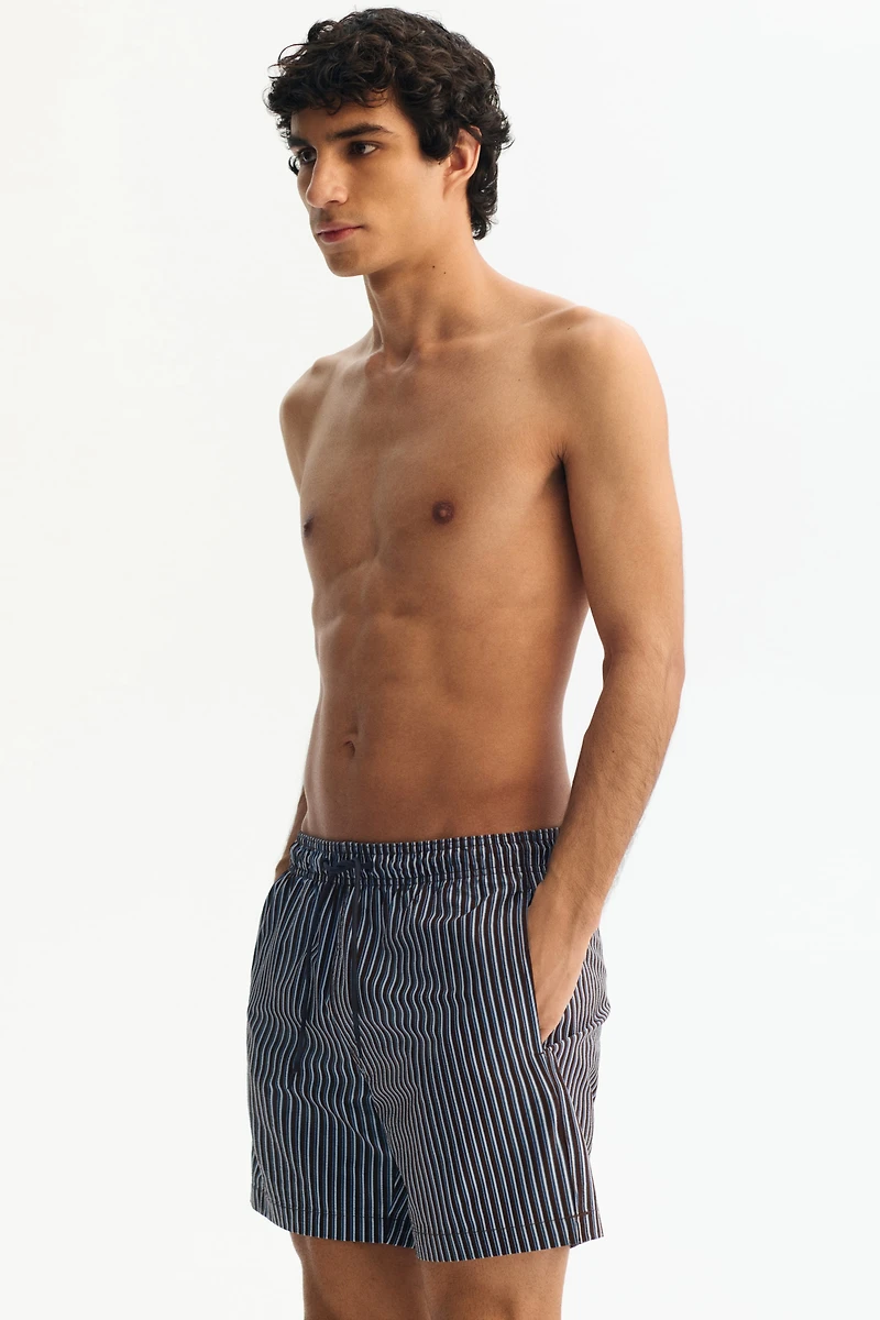 Seersucker Swim Shorts