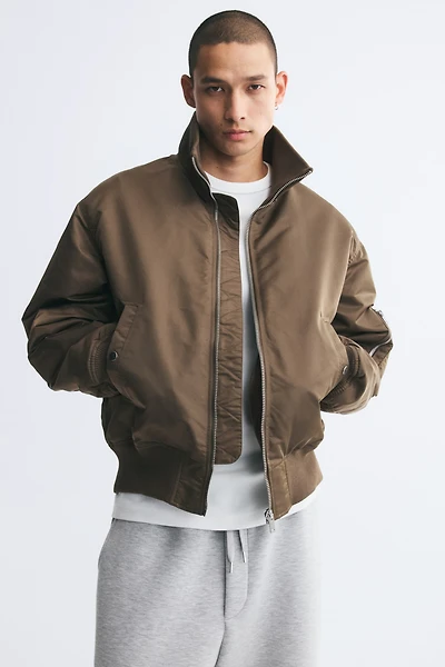 Padded Bomber Jacket
