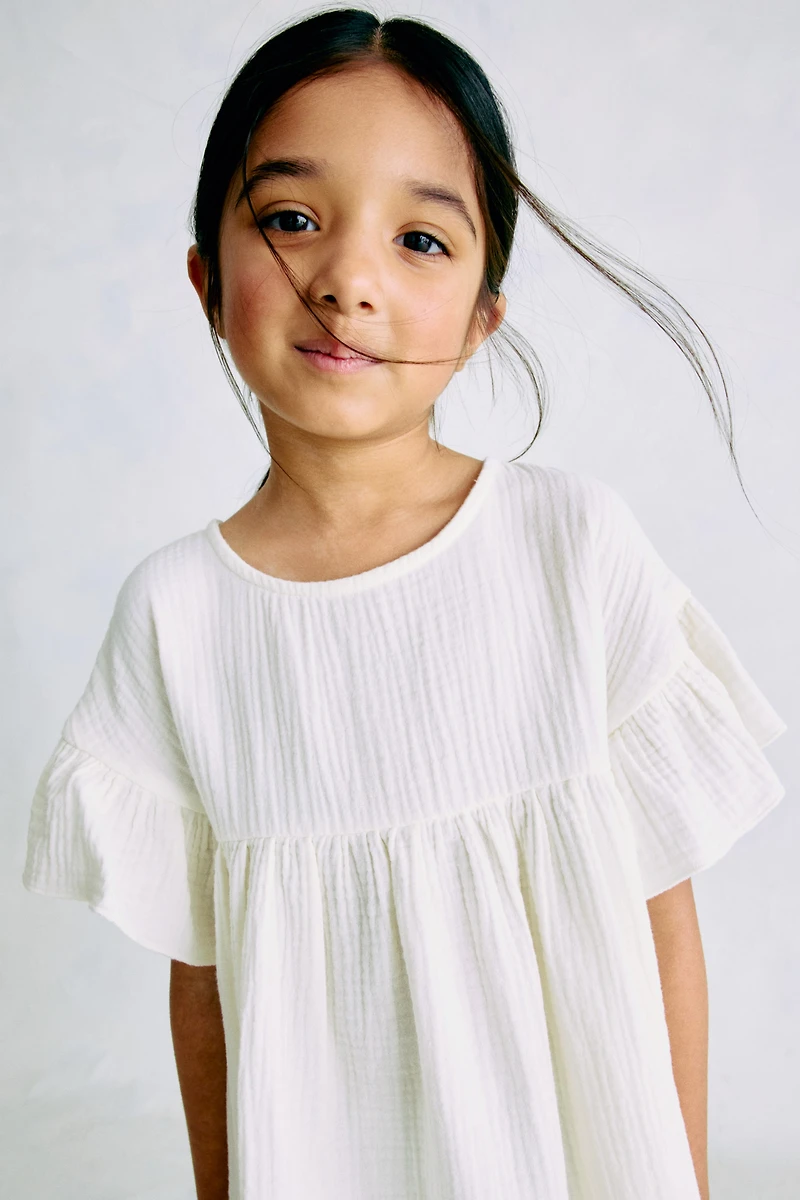 Cotton Muslin Dress